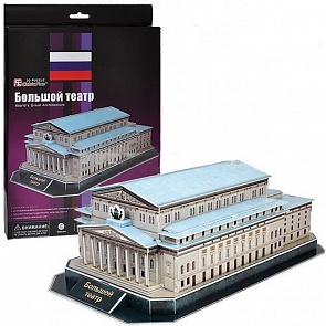 Объемный 3D-пазл Большой театр, Россия (CubicFun, S3037)